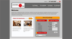 Desktop Screenshot of apartmenthub.com